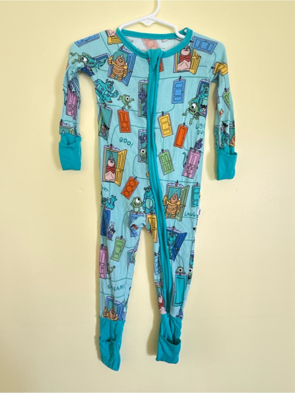 Little Sleepies Monsters Inc. Scream Team Zippy
